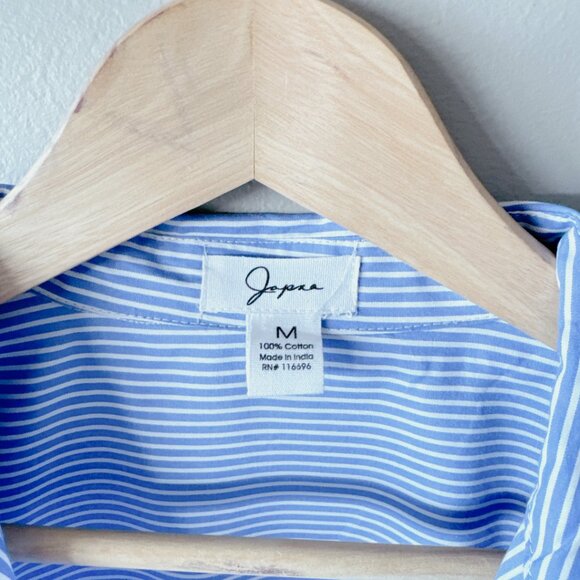 Japna blue stripe button down shit medium - Picture 16 of 16